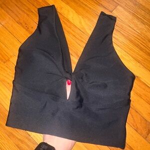 Old Navy Black Crop Top